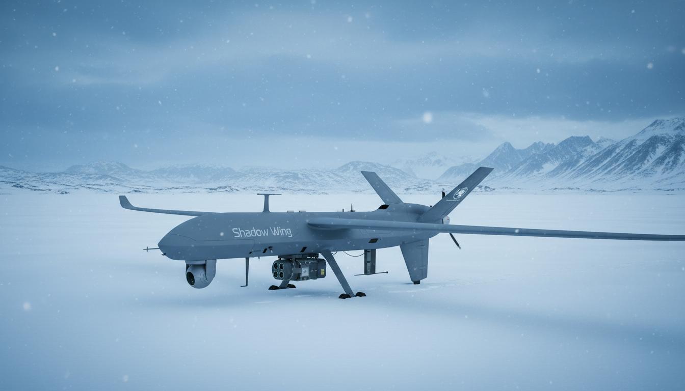 Shadow Wing fixed-wing drone system with modular payload configuration